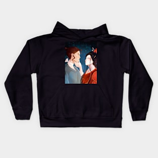 Blue Eye Samurai Kids Hoodie